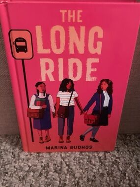 The Long Ride - Pink Hardcover Book by Marina Budhos